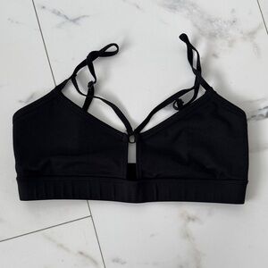 Nike x Hurley Black Strappy Sports Bra